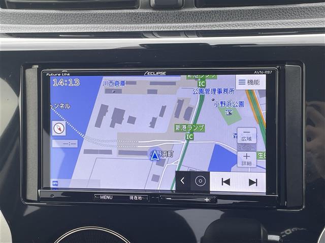 デイズ ハイウェイスター X 社外ナビ(AVN-RB7) CD/DVD/BT 全方位カメラ エマージェンシーブレーキ オートハイビーム HIDヘッドライト 社外ETC 純正14インチAW(2枚目)