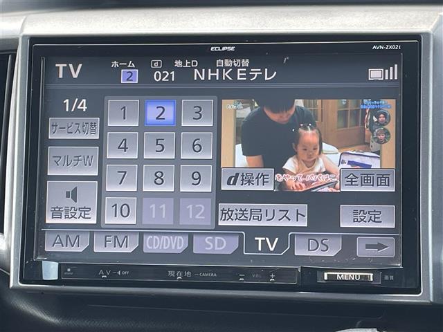 ステップワゴンスパーダ Ｚ　クールスピリット　社外９型メモリーナビ（ＡＶＮ－ＺＸ０２ｉ）フルセグ／ＣＤ／ＤＶＤ／ＢＴ　バックカメラ　社外フリップダウンモニター　両側パワースライドドア　パドルシフト　ＨＩＤオートライト　ＥＴＣ　横滑り防止（3枚目）