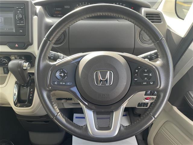 N-BOX G・Lターボホンダセンシング 純正ディスプレイオーディオ ワンセグTV AM/FM CD プッシュスタート クルーズコントロール ドライブレコーダー 純正フロアマット アイドリングストップ(5枚目)
