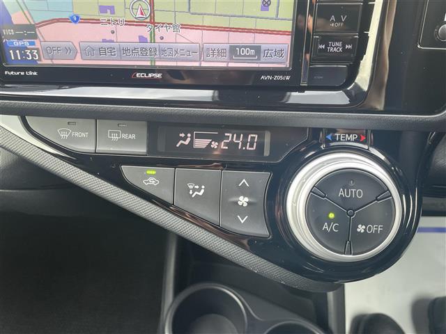 アクア Ｓスタイルブラック　社外ナビ　フルセグＴＶ　ＡＭ／ＦＭ　ＣＤ／ＤＶＤ　Ｂｌｕｅｔｏｏｔｈ接続　バックカメラ　トヨタセーフティセンスＣ　衝突被害軽減ブレーキ　オートマチックハイビーム　ＬＤＡ　ＬＥＤオートライト　ＥＴＣ（12枚目）