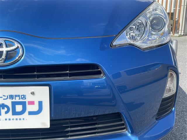 アクア Ｇ　本土仕入　純正ナビ　Ｂｌｕｅｔｏｏｔｈ接続　ＴＶ　ＤＶＤ再生　バックカメラ　ＥＴＣ　スマートキー　プッシュスタート　純正フロアマット　オートライト（36枚目）