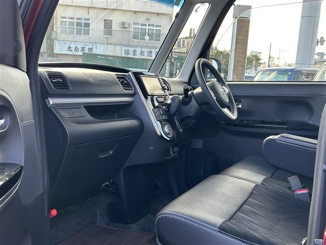 タント カスタムX トップエディションSAII 本土仕入 純正ナビ フルセグTV CD再生 ETC Bluetooth接続 バックカメラ 片側パワースライドドア 純正フロアマット 横滑り防止装置 衝突軽減ブレーキ プッシュスタート スマートキー(18枚目)