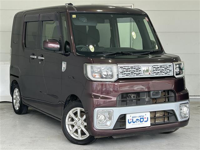 ウェイク X SA 本土仕入 純正ナビ TV CD再生 ETC 片側パワースライドドア パワーステアリング 横滑り防止装置 衝撃軽減ブレーキ オートライト LEDヘッドライト プッシュスタート スマートキー スペアキー(24枚目)