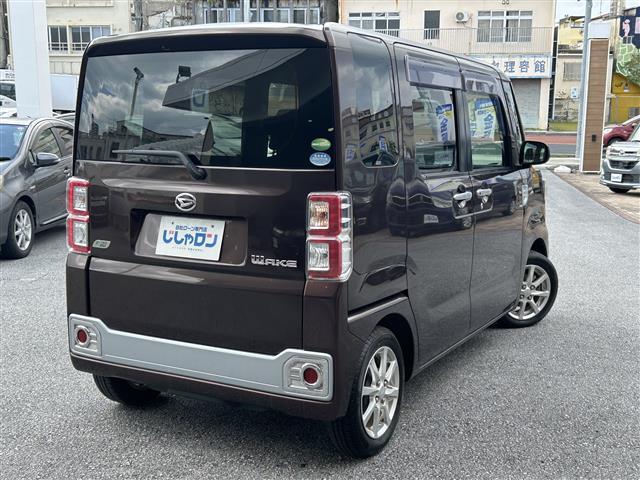 ウェイク X SA 本土仕入 純正ナビ TV CD再生 ETC 片側パワースライドドア パワーステアリング 横滑り防止装置 衝撃軽減ブレーキ オートライト LEDヘッドライト プッシュスタート スマートキー スペアキー(26枚目)