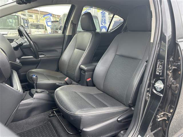 アクア Ｇ　ソフトレザーセレクション　本土仕入　純正ナビ　フルセグＴＶ　ＣＤ再生　Ｂｌｕｅｔｏｏｔｈ接続　ＥＴＣ　バックカメラ　純正フロアマット　パワーステアリング　アイドリングストップ　オートライト　プッシュスタート　スマートキー（18枚目）