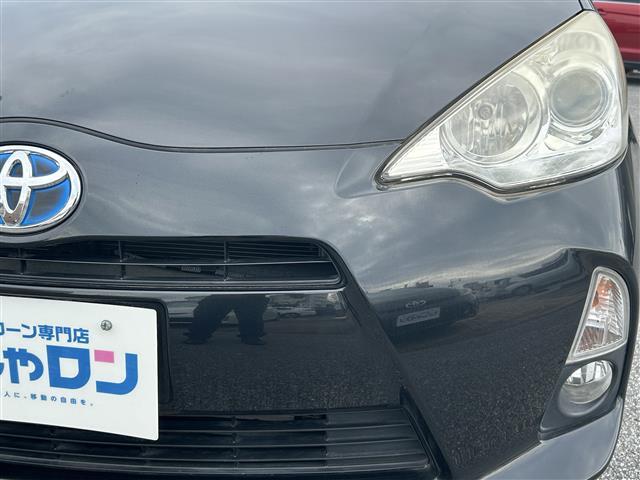 アクア Ｇ　ソフトレザーセレクション　本土仕入　純正ナビ　フルセグＴＶ　ＣＤ再生　Ｂｌｕｅｔｏｏｔｈ接続　ＥＴＣ　バックカメラ　純正フロアマット　パワーステアリング　アイドリングストップ　オートライト　プッシュスタート　スマートキー（33枚目）