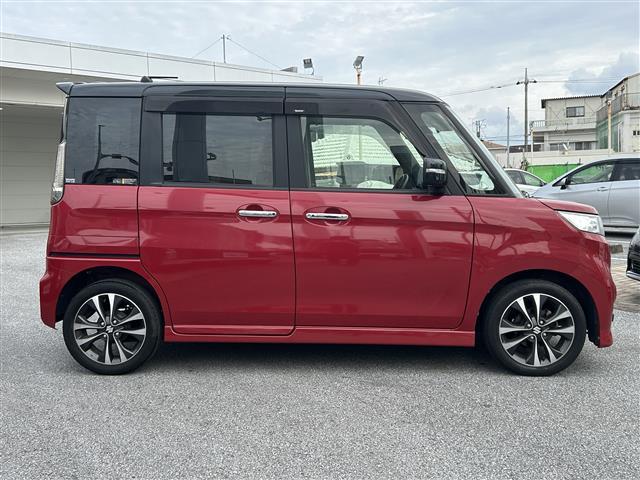 スペーシアカスタムＺ ターボ　本土仕入　純正ナビ　フルセグＴＶ　Ｂｌｕｅｔｏｏｔｈ接続　ＥＴＣ　バックカメラ　ドライブレコーダー　両側パワースライドドア　衝撃軽減ブレーキ　オートライト　プッシュスタート　スマートキー　スペアキー（34枚目）