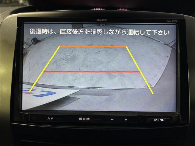 【　バックカメラ　】便利なバックカメラ装備で安全確認を頂けます。駐車が苦手な方にもオススメな便利機能です♪