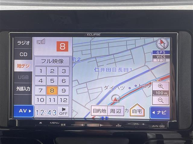 タント カスタムRS SA 衝突軽減ブレーキ 社外ナビ バックカメラ フルセグTV 前方ドライブレコーダー 左右パワースライドドア LEDヘッドライト(13枚目)