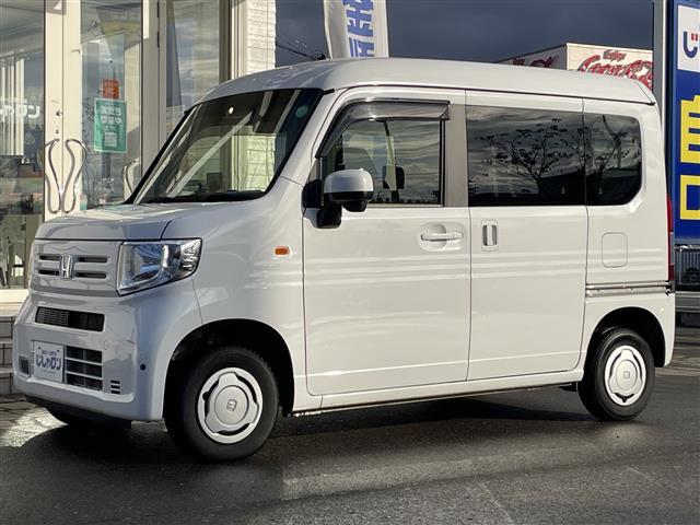 Ｎ－ＶＡＮ Ｌ・ホンダセンシング　衝突軽減ブレーキ　社外ポータブルナビ　ワンセグＴＶ　前方ドライブレコーダー　前後コーナーセンサー　誤発進抑制機能　後方誤発進抑制機能　歩行者事故低減ステアリング　路外逸脱抑制機能（3枚目）