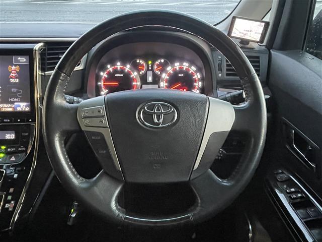 ヴェルファイア 2.4Z ゴールデンアイズII 社外ナビ フリップダウン 両側パワスラ ETC フルセグTV Bluetooth パワーバックドア 前後コーナーセンサー LEDヘッドライト(10枚目)