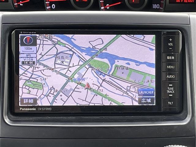 ヴォクシー ZS 煌III ディーラーOPナビ/BT/ワンセグTV/SD/DVD/ETC付き/両側パワースライド/ハーフレザーシート/電動格納ミラー/純正フロアマット/キセノンライト(2枚目)