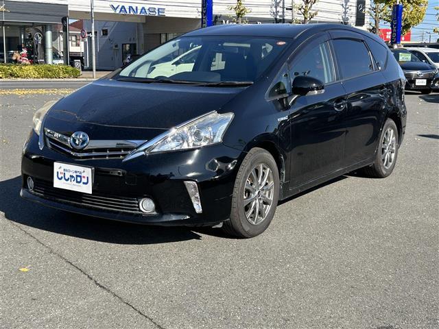 プリウスアルファ S 純正ナビ(SD・DVD・TV)・バックカメラ・ETC・エンジンスタートボタン・スマートキー・純正フロアマット・純正ドアバイザー(7枚目)