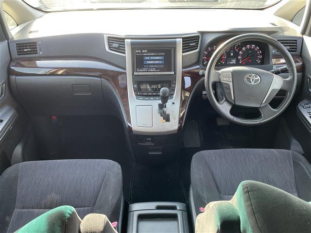 ヴェルファイア 2.4Z 純正8型HDDナビ(NHZN-X62G)・Bluetooth接続・フルセグTV・HDDミュージックサーバー・CD/DVD・AM/FM・純正11型後席用モニター(V11T-R62C)(40枚目)