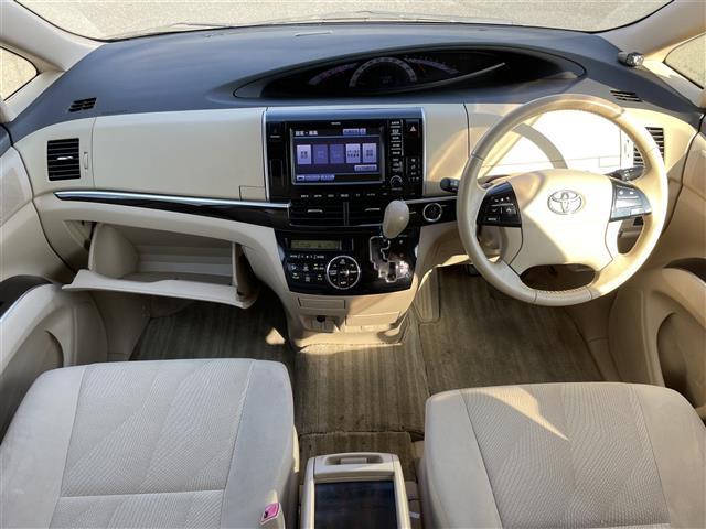 エスティマ アエラス　純正ナビ，ＢＴ／ＨＤＤ／ＤＶＤ／フルセグＴＶ，フリップダウンモニター，バックカメラ，両側パワースライドドア，純正ＥＴＣ，コーナーセンサー（前後），プッシュスタート，クルーズコントロール（5枚目）