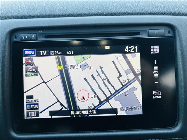 ヴェゼル ハイブリッドＺ　純正ナビフルセグバックカメラＥＴＣ（8枚目）