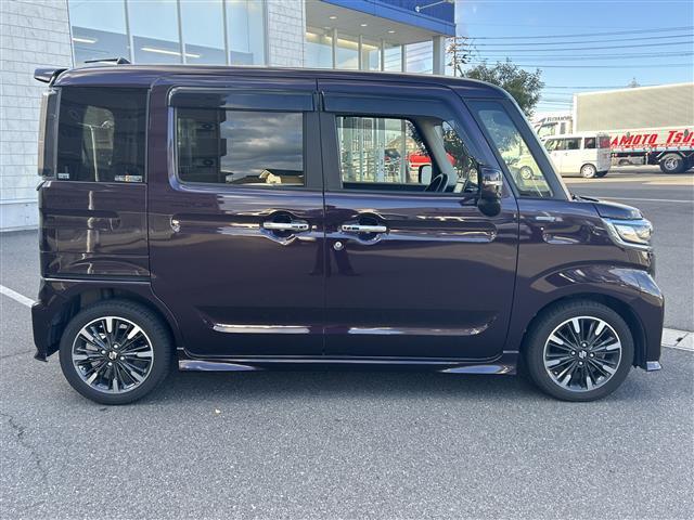 スペーシアカスタム ハイブリッドＸＳ　社外ナビバックカメラ両側パワースライド（35枚目）