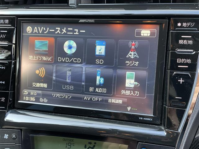 プリウス Ｓツーリングセレクション・Ｇ’ｓ　アルパインナビ・バックカメラ・ＥＴＣ（5枚目）