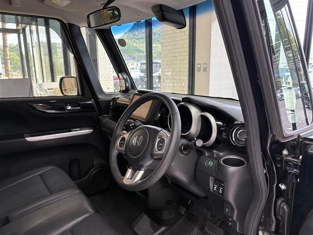 Ｎ－ＢＯＸカスタム Ｇ　ターボＳＳブラックスタイルパッケージ　純正ナビ　ＥＴＣ　シートヒーター（7枚目）