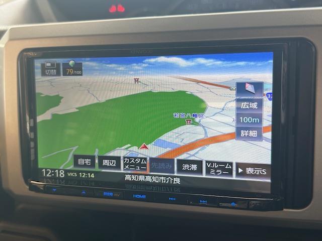 ウェイク Ｘ　ファインセレクションＳＡ　社外ＳＤナビ　バックカメラ　フルセグＴＶ　ＥＴＣ　スマートキー　スペアキー　片側パワースライドドア　ＬＥＤヘッドライト　オートライト　純正フロアマット　衝突安全軽減ブレーキ　電動格納ミラー（2枚目）