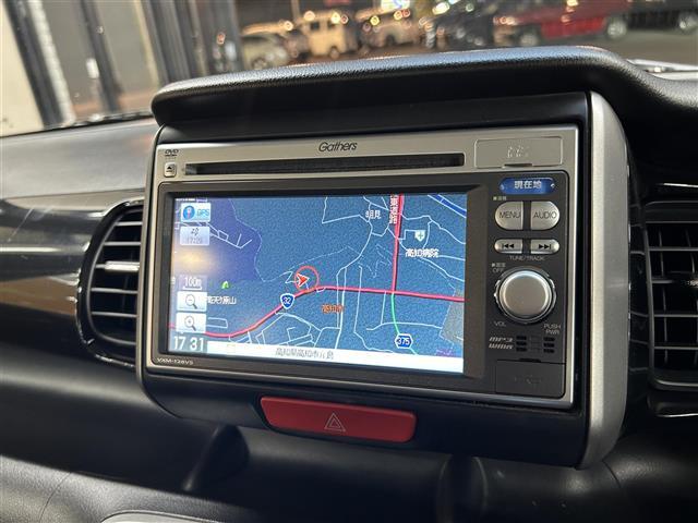 Ｎ－ＢＯＸカスタム Ｇ・Ｌパッケージ　純正ＳＤナビ　バックカメラ　ワンセグＴＶ　片側パワースライドドア　ＥＴＣ　ＨＩＤヘッドライト　オートライト　フォグランプ　プッシュスタート　スマートキー　電動格納ミラー（2枚目）