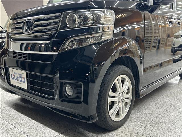Ｎ－ＢＯＸカスタム Ｇ・Ｌパッケージ　純正ＳＤナビ　バックカメラ　ワンセグＴＶ　片側パワースライドドア　ＥＴＣ　ＨＩＤヘッドライト　オートライト　フォグランプ　プッシュスタート　スマートキー　電動格納ミラー（41枚目）