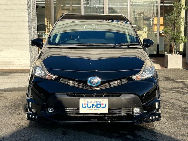 プリウスアルファ S Lセレクション Alpineナビ バックカメラ フルセグテレビ LEDヘッドライト スマートキー プッシュスタート ステアリングスイッチ オートライト フロアマット ドアバイザー TRDエアロパーツ(26枚目)