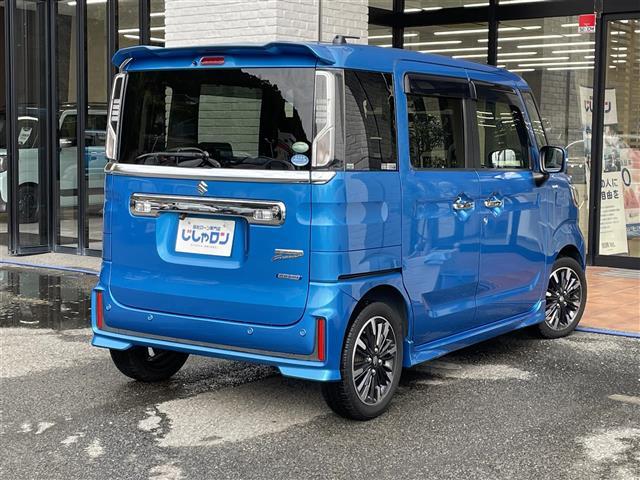 スペーシアカスタム ハイブリッドＸＳ　社外ナビ　バックカメラ　ドライブレコーダー　レーダーブレーキサポート　両側電動スライドドア　スマートキー　プッシュスタート　ドアバイザー　フロアマット　１５インチ純正アルミホイール（5枚目）