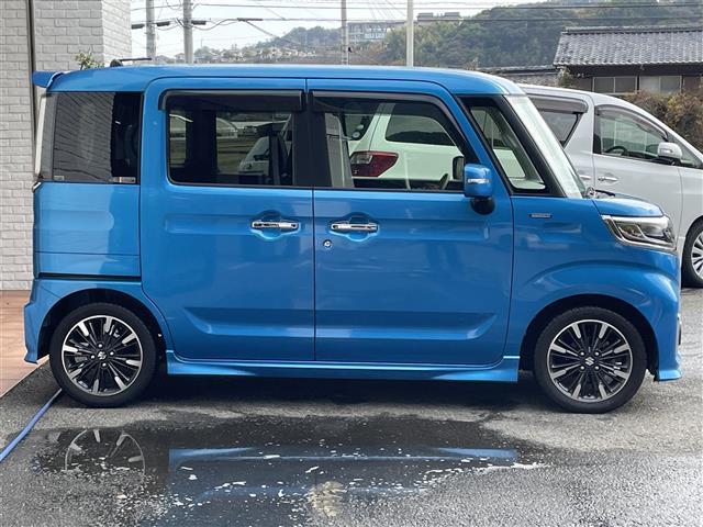 スペーシアカスタム ハイブリッドＸＳ　社外ナビ　バックカメラ　ドライブレコーダー　レーダーブレーキサポート　両側電動スライドドア　スマートキー　プッシュスタート　ドアバイザー　フロアマット　１５インチ純正アルミホイール（11枚目）