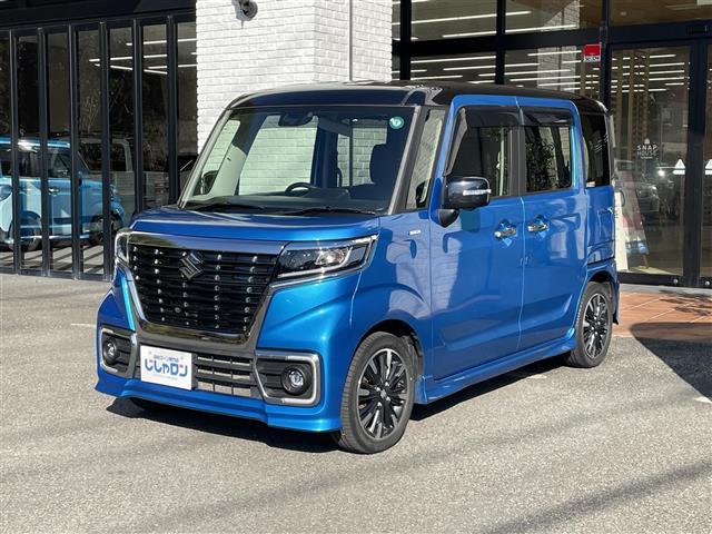 スペーシアカスタム ハイブリッドXSターボ 社外ナビ 全方位モニター フルセグテレビ 両側パワースライドドア レーダーブレーキサポート ETC シートヒーター プッシュスタート アイドリングストップ クルーズコントロール ステアリングスイッチ(25枚目)