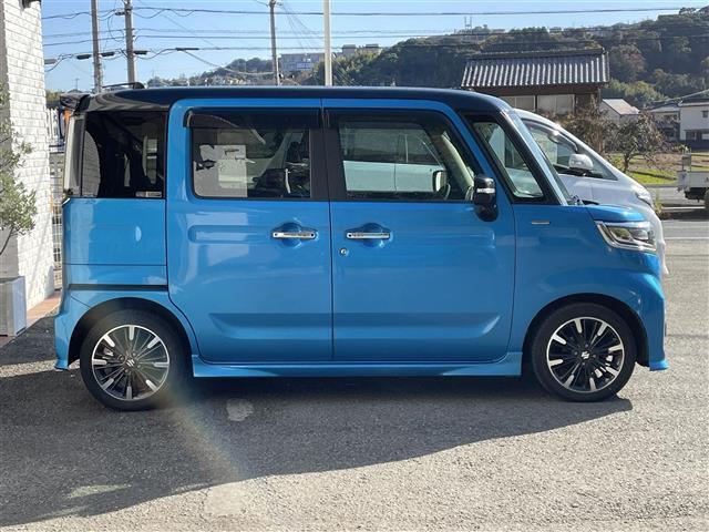 スペーシアカスタム ハイブリッドXSターボ 社外ナビ 全方位モニター フルセグテレビ 両側パワースライドドア レーダーブレーキサポート ETC シートヒーター プッシュスタート アイドリングストップ クルーズコントロール ステアリングスイッチ(26枚目)