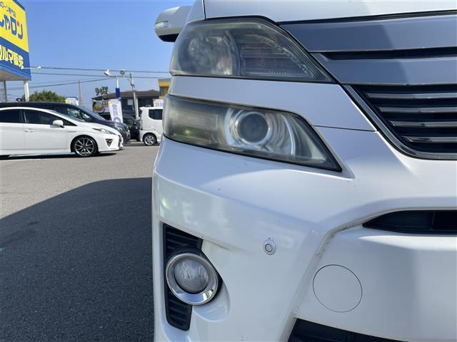 ヴェルファイア 2.4Z 社外ナビ<CD/DVD/BT/SD/MSV>/バックカメラ/両側パワースライドドア/アルパインフリップダウンモニター/コーナーセンサー/オットマン/nanoeエアコン/HIDヘッドライト/フォグランプ(26枚目)