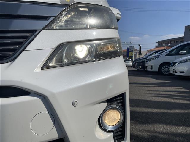 ヴェルファイア 2.4Z 社外ナビ<CD/DVD/BT/SD/MSV>/バックカメラ/両側パワースライドドア/アルパインフリップダウンモニター/コーナーセンサー/オットマン/nanoeエアコン/HIDヘッドライト/フォグランプ(27枚目)