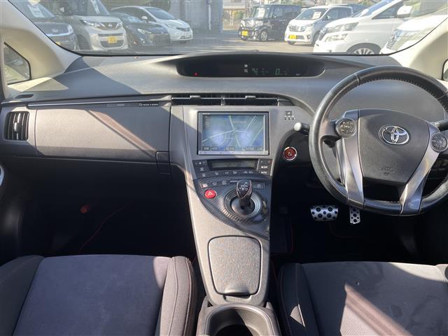 プリウス Sツーリングセレクション・G’s /純正HDDナビ(NHZN-X62G)(HDD/BT/フルセグTV/SD/DISC)/バックカメラ/LEDヘッドライト/ETC/革巻きハンドル/ステアリングスイッチ/スマートキー(34枚目)