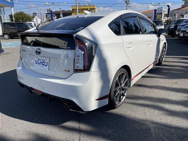 プリウス Sツーリングセレクション・G’s Bluetooth/スマートキー/パワステ/バックカメラ/フロントカメラ/純正ナビ/ETC(3枚目)