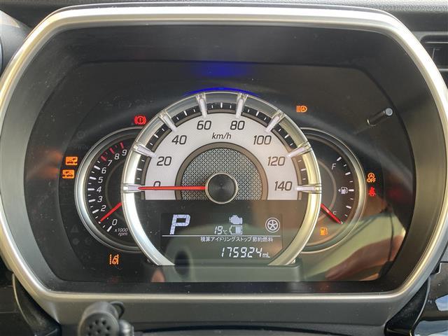 スペーシアカスタム ハイブリッドXS 社外SDナビ フルセグTV Bluetooth接続 CD DVD ミュージックサーバー 両側パワースライドドア 衝突軽減ブレーキ LEDヘッドライト オートライト プッシュスタート&スマートキー(4枚目)