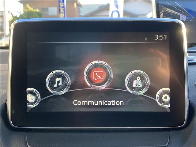 CX-3 XD ツーリング 純正SDナビ フルセグTV Bluetooth接続 CD DVD 衝突軽減B レーダークルーズ レーンキープアシスト ブラインドスポットモニター バックカメラ コーナーセンサー ETC レザーシート(2枚目)