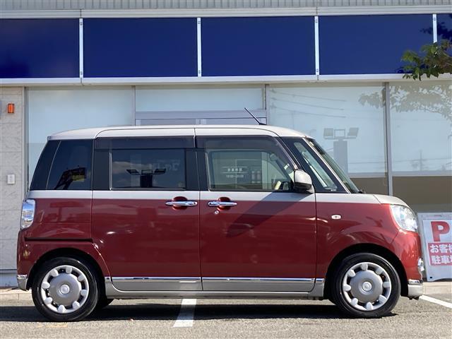 ムーヴキャンバス Gメイクアップ SAII 社外SDナビ フルセグTV Bluetooth接続 CD DVD ミュージックサーバー 両側パワースライドドア 衝突軽減ブレーキ バックカメラ LEDヘッドライト オートライト プッシュスタート(33枚目)