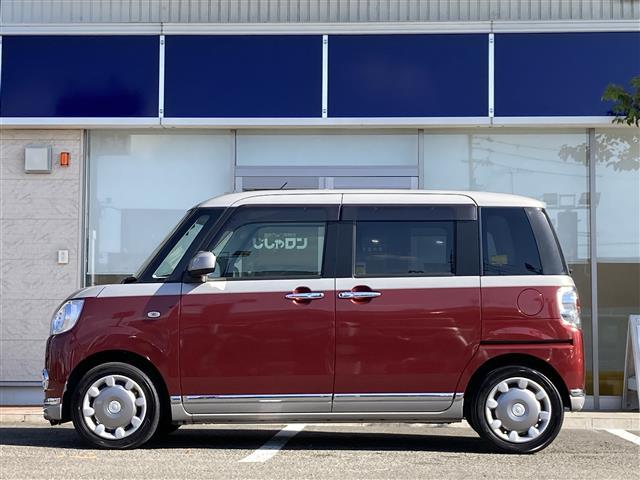 ムーヴキャンバス Gメイクアップ SAII 社外SDナビ フルセグTV Bluetooth接続 CD DVD ミュージックサーバー 両側パワースライドドア 衝突軽減ブレーキ バックカメラ LEDヘッドライト オートライト プッシュスタート(34枚目)