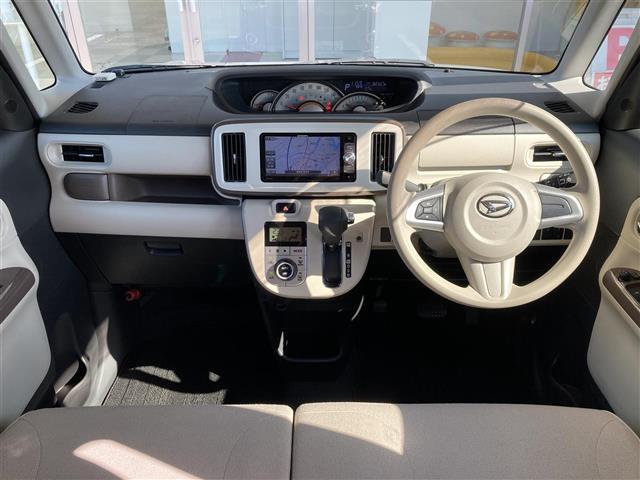 ムーヴキャンバス Gメイクアップ SAII 社外SDナビ フルセグTV Bluetooth接続 CD DVD ミュージックサーバー 両側パワースライドドア 衝突軽減ブレーキ バックカメラ LEDヘッドライト オートライト プッシュスタート(42枚目)