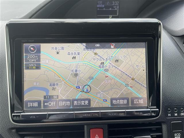 ヴォクシー ＺＳ　純正ＳＤナビ　フルセグテレビ　バックカメラ　フリップダウンモニター　両側パワースライドドア　革巻ステアリング　ステアリングリモコン　ＥＴＣ　後席用サンシェード　オートリトラミラー（13枚目）