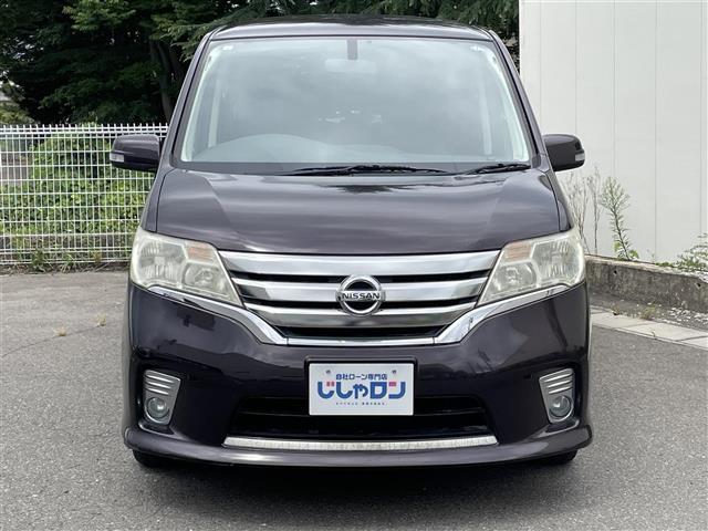 セレナ ハイウェイスター 純正ナビ フルセグTV フリップダウンモニター 両パワスラ サンシェード 革巻ステ ドアバイザー ETC(3枚目)