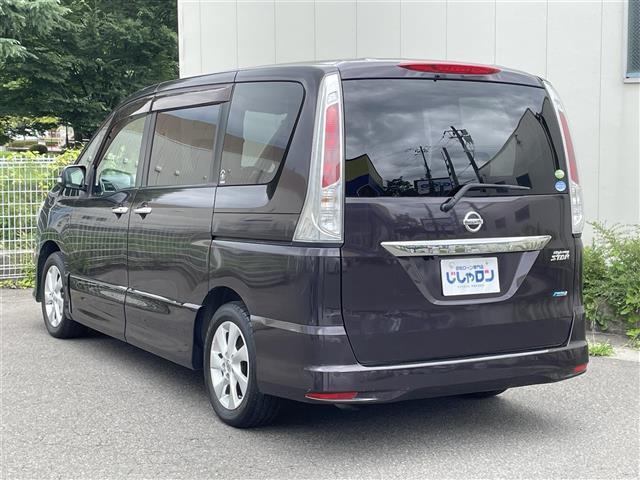 セレナ ハイウェイスター 純正ナビ フルセグTV フリップダウンモニター 両パワスラ サンシェード 革巻ステ ドアバイザー ETC(7枚目)