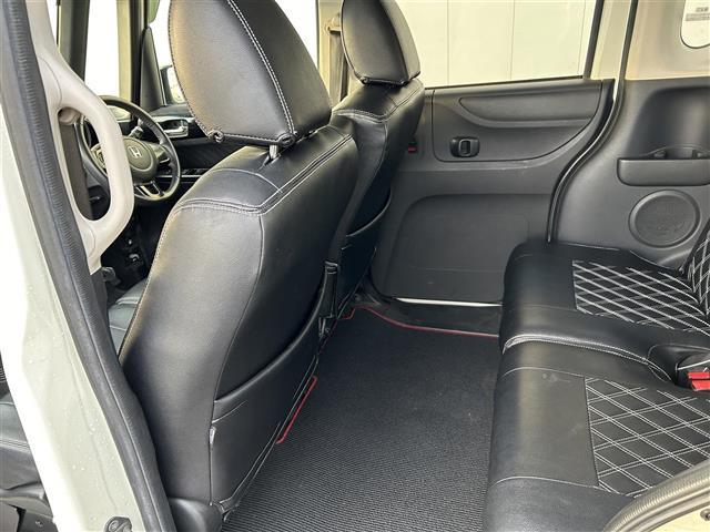 N-BOXカスタム 2トーンカラースタイル G・Aパッケージ 社外ナビ フルセグTV ドアバイザー ステアリングリモコン 革巻きステアリング オートライト 片側パワースライドドア プッシュスタート(17枚目)