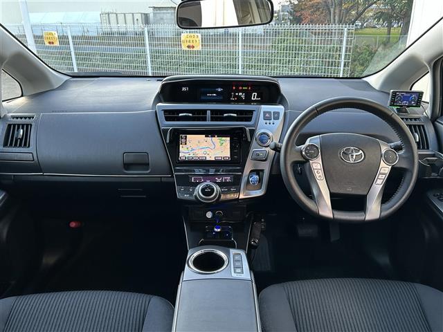 プリウスアルファ S 純正ナビ◇フルセグテレビ◇バックカメラ◇ETC◇ドライブレコーダー◇Bluetooth◇ドアバイザー◇革巻きステアリング◇ステアリングリモコン◇禁煙車(40枚目)