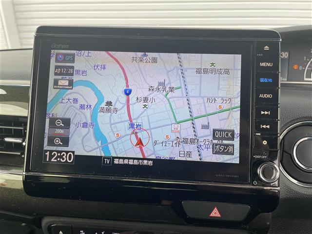 Ｎ－ＢＯＸカスタム Ｇ・Ｌターボホンダセンシング　純正ＳＤナビ／フルセグテレビ／バックカメラ／両側パワースライドドア／ＬＥＤヘッドライト／レーダークルーズコントロール／ＥＴＣ／ＬＫＡ／革巻ステアリング／リアサンシェード／衝突軽減システム（14枚目）