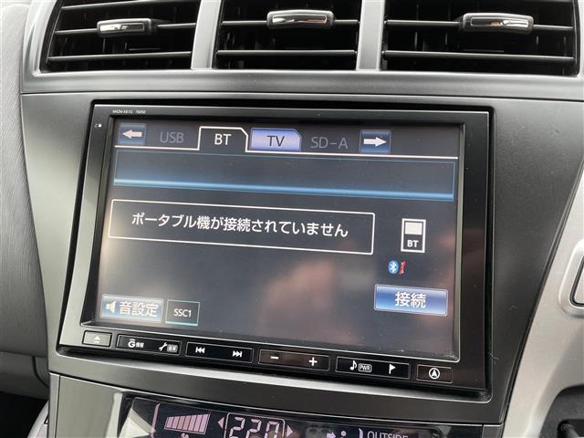 プリウスアルファ Ｓ　禁煙車／純正ナビ／ドアバイザー／ステアリングリモコン／ＥＴＣ／カーテンエアバック／オートエアコン／プッシュスタート（12枚目）