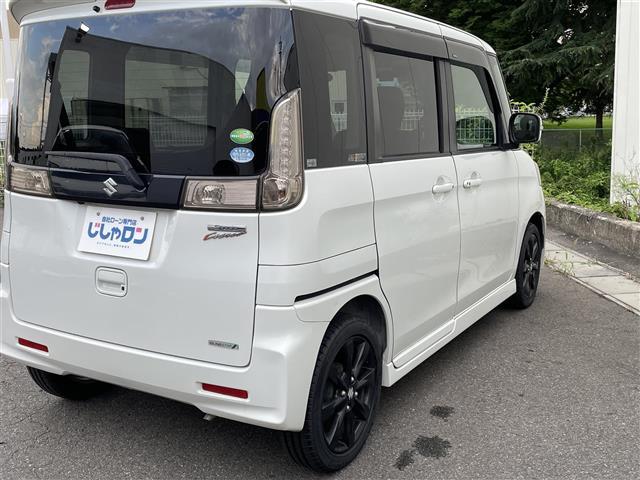 スペーシアカスタム ＸＳ　社外メモリナビ／バックカメラ／フルセグテレビ／革巻きステアリング／ステアリングリモコン／両側パワースライドドア／ＥＴＣ／ドアバイザー／シートヒーター（9枚目）