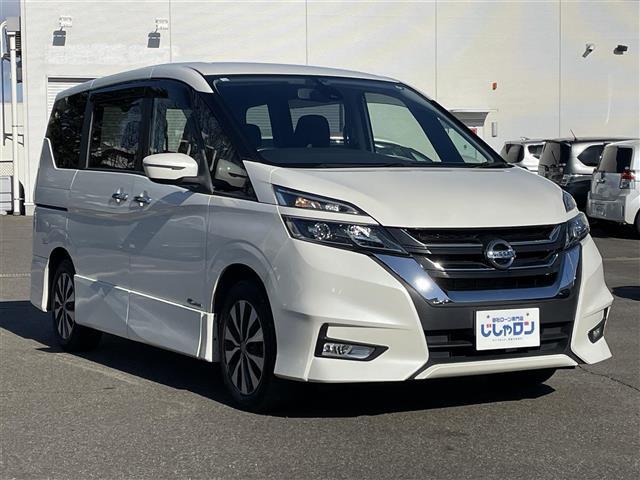 セレナ ハイウェイスター　純正ナビ／バックカメラ／フルセグテレビ／両側パワースライドドア／ハンズフリードア／革巻ステアリング／クルーズコントロール／ステアリングリモコン／衝突軽減システム／ドアバイザー／ＥＴＣ／キャンセラ（2枚目）