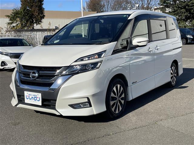 セレナ ハイウェイスター　純正ナビ／バックカメラ／フルセグテレビ／両側パワースライドドア／ハンズフリードア／革巻ステアリング／クルーズコントロール／ステアリングリモコン／衝突軽減システム／ドアバイザー／ＥＴＣ／キャンセラ（4枚目）